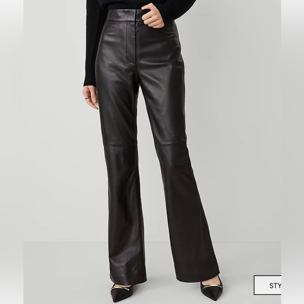 Siena Studio Black Leather Pants